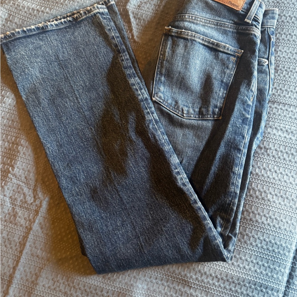 Madewell Men's Straight Blue Jeans